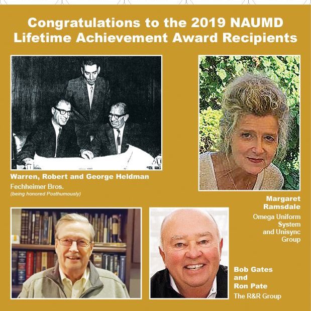 2019 NAUMD Lifetime award winners