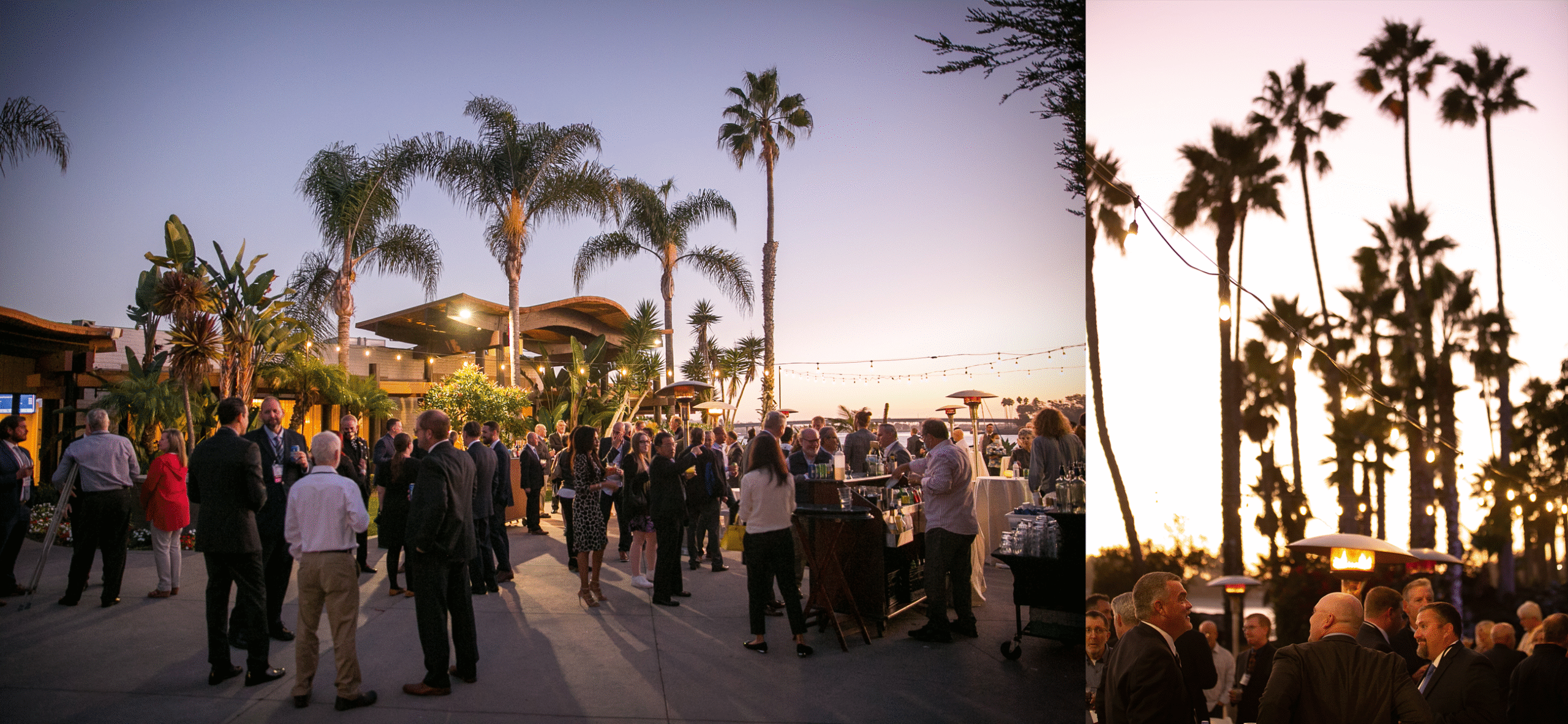 Enjoying the California weather and connecting with our industry friends and partners.