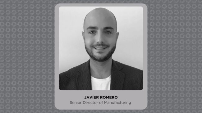 Javier Romero Senior Director of Manufacturing at COBMEX®